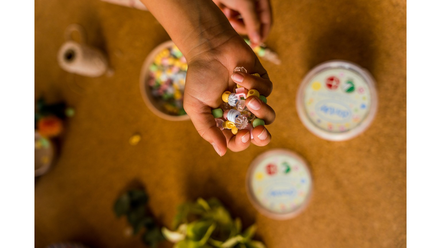 Pastels Perlen Pastelfarben Klein ≈ 280 Stck.